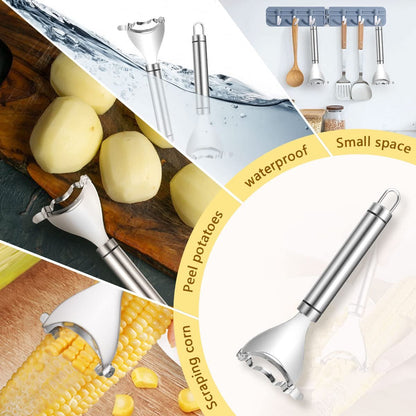 Stainless Steel Corn Peeler Tool