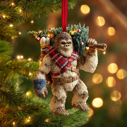 (🎄Early Christmas Sale 50%)👣2026 Wildlife Wonders CollectionTM  Bigfoot Ornament🌟