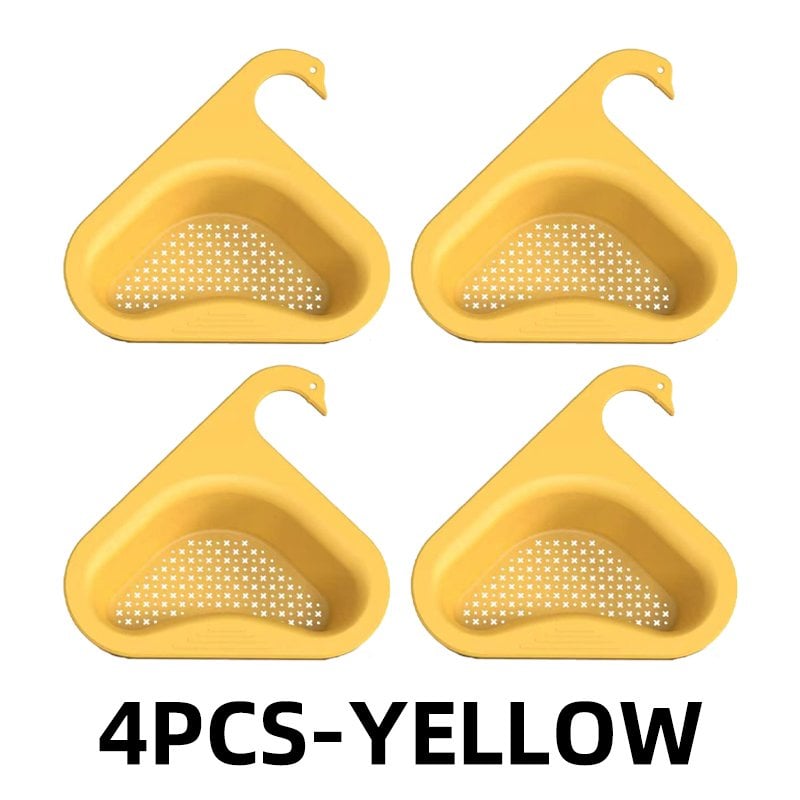 🎁2025 Hot Sale🎁  Kitchen Sink Drain Basket Swan Drain Rack