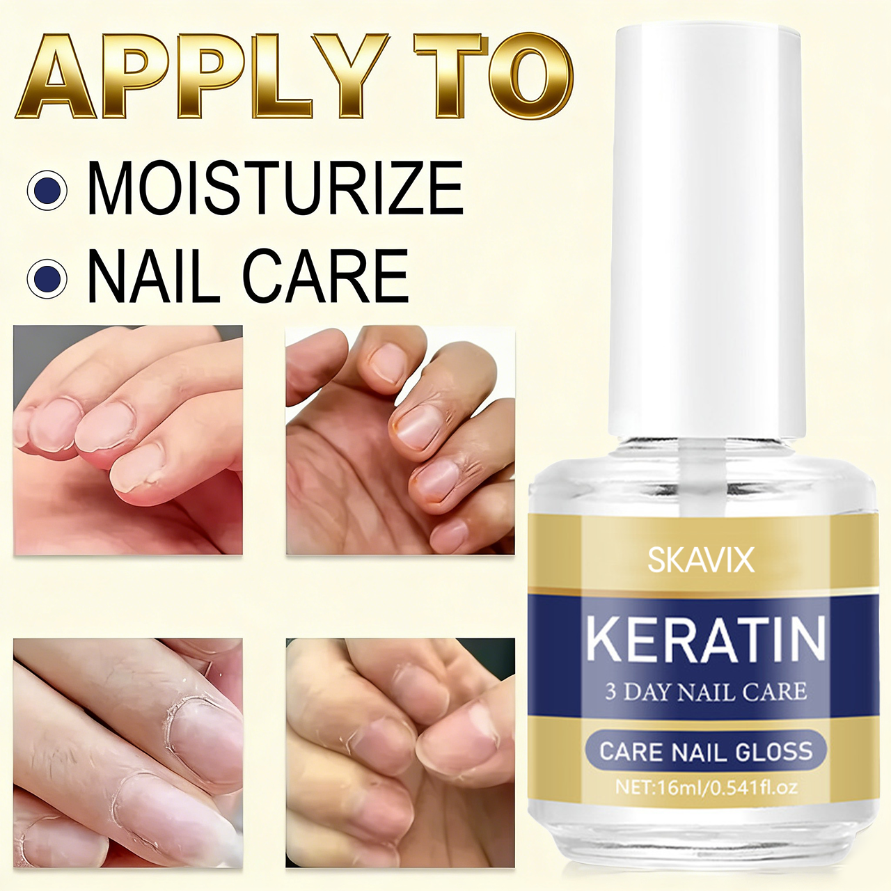 2026 Nail Recovery: Visibly Stronger Nails in 3 Days | Advanced Keratin & Aloe Care