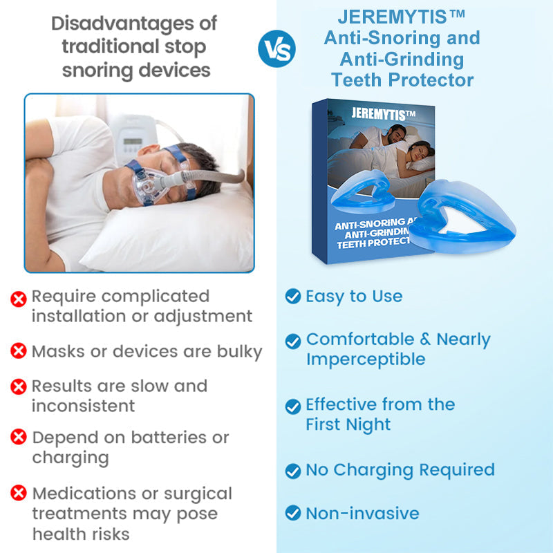 ✨JEREMYTIS™ Anti-Snoring & Anti-Grinding Teeth Protector  Universal Size