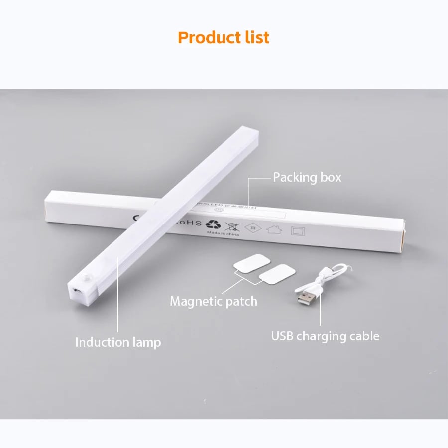 🔥LAST DAY SALE 49% OFF - 💡 Punch-free Smart Sensor Magnetic Rechargeable LED Lights