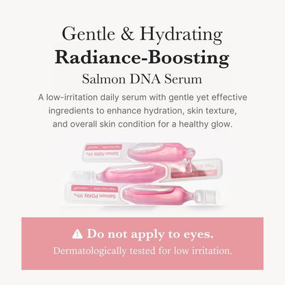 PDRN Pink One Day Serum – 99% Salmon DNA for Uneven Skin Tone | Korean Skincare in Single-Use Vials
