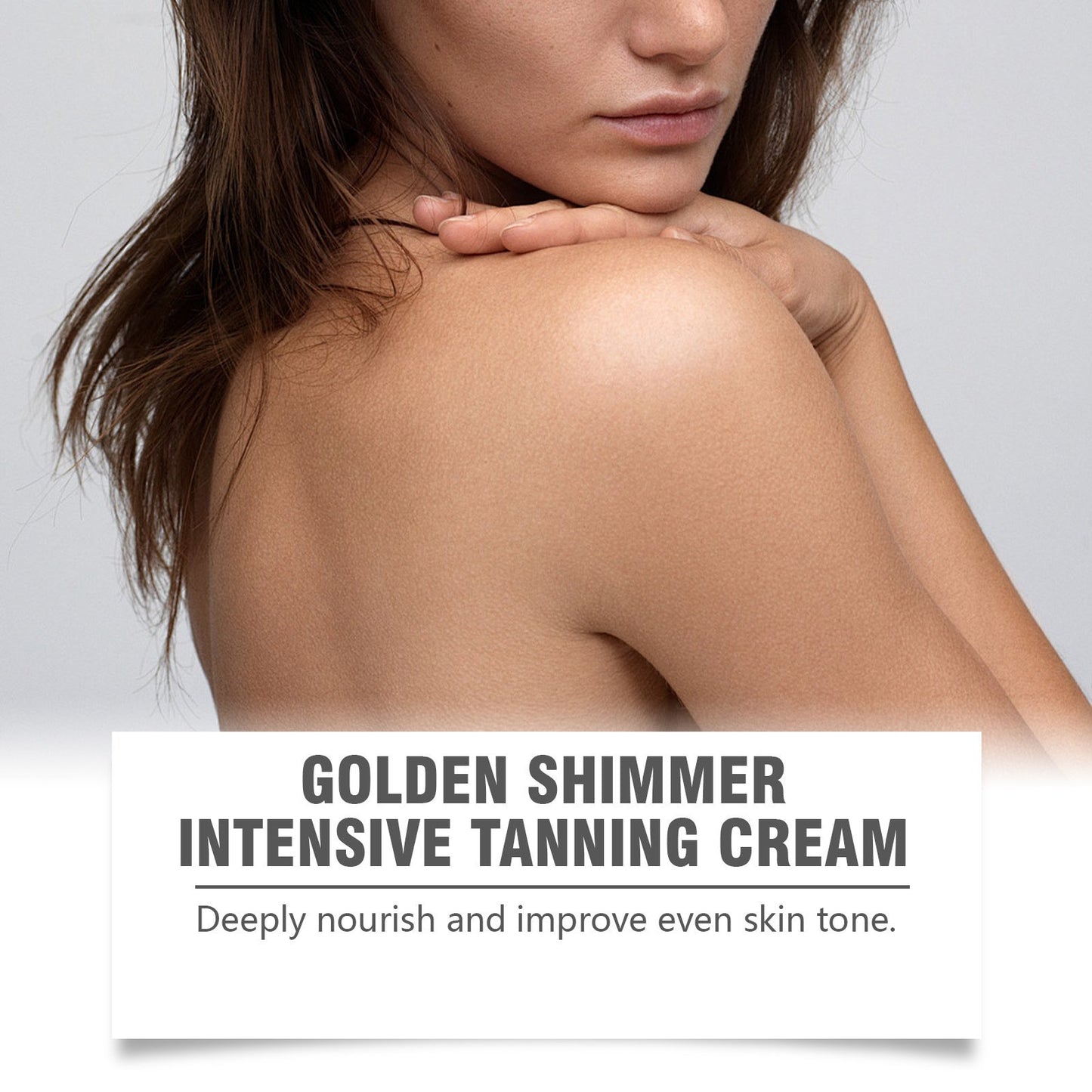 🔥2025 Summer Hot Sale- Gold Shimmer Intensive Tanning Gel