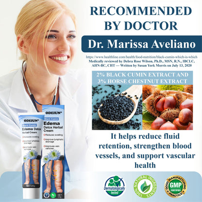 ODEIUN® Black Cumin Edema Detox Herbal Cream