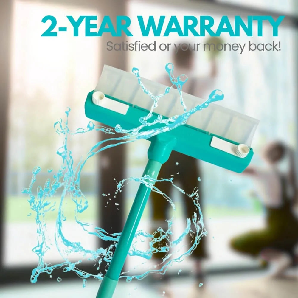 HOOMWELL™ Recyclable Silicone Window Squeegee Kit