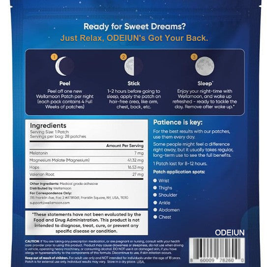 🔥LAST DAY 70% OFF🔥-Original Sleep Patches for Adult Extra Strength