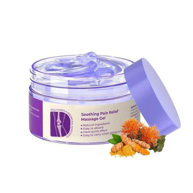 Joint Pain Treatment Gel – Turmeric Extract, Emu Oil, Chondroitin, & Natural Herbal Ingredients for Joint Health and Pain Treatment