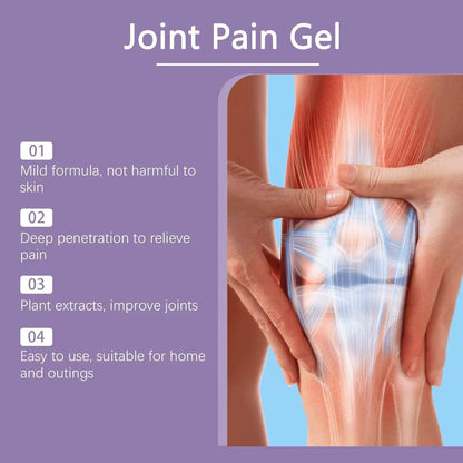 Joint Pain Treatment Gel – Turmeric Extract, Emu Oil, Chondroitin, & Natural Herbal Ingredients for Joint Health and Pain Treatment