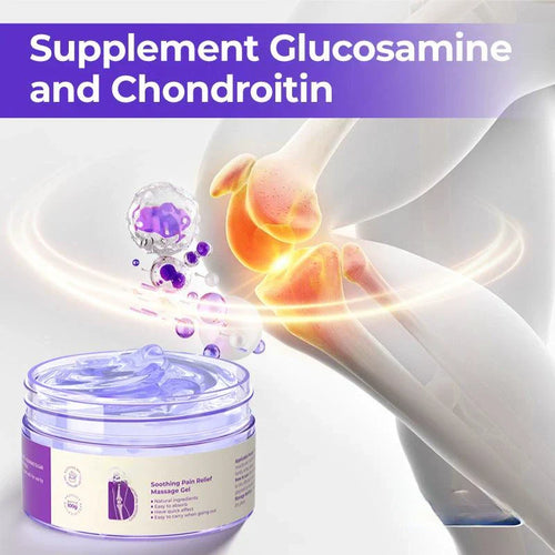 Joint Pain Treatment Gel – Turmeric Extract, Emu Oil, Chondroitin, & Natural Herbal Ingredients for Joint Health and Pain Treatment