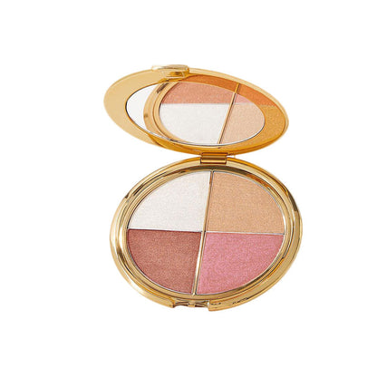 🌺Last 3 hours 60% off⏰eye & cheek palette - eyeshadow and highlighter makeup (with Detachable Brush)