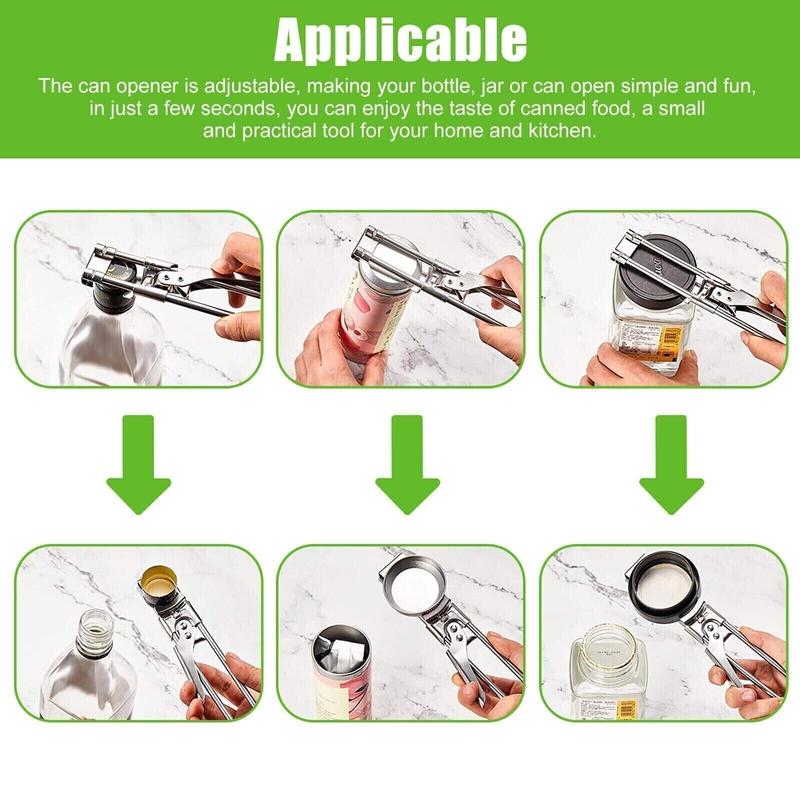 🔥LAST DAY 70% OFF🔥 Adjustable Stainless Steel Jar Opener