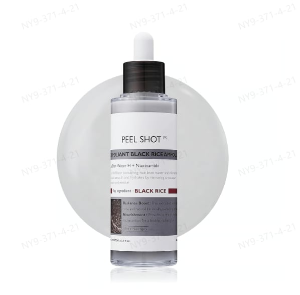 Peel Shot Glow Black Rice Ampoule