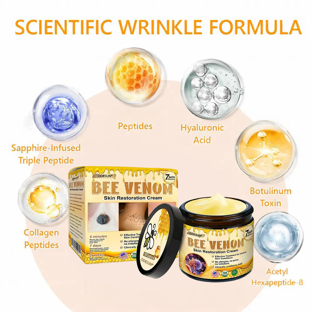 ODEIUN® 𝖡𝖾𝖾 𝗏𝖾𝗇𝗈𝗆 𝖲𝗄𝗂𝗇 𝖱𝖾𝗌𝗍𝗈𝗋𝖺𝗍𝗂𝗈𝗇 𝖢𝗋𝖾𝖺𝗆✨Made and Shipped from USA