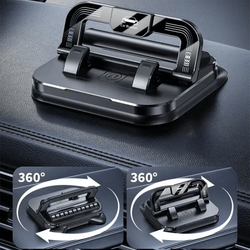 🔥New Year 2026 Sale Is On Fire! Car phone holder 360 degree rotation, suitable for car navigation in-car dashboard