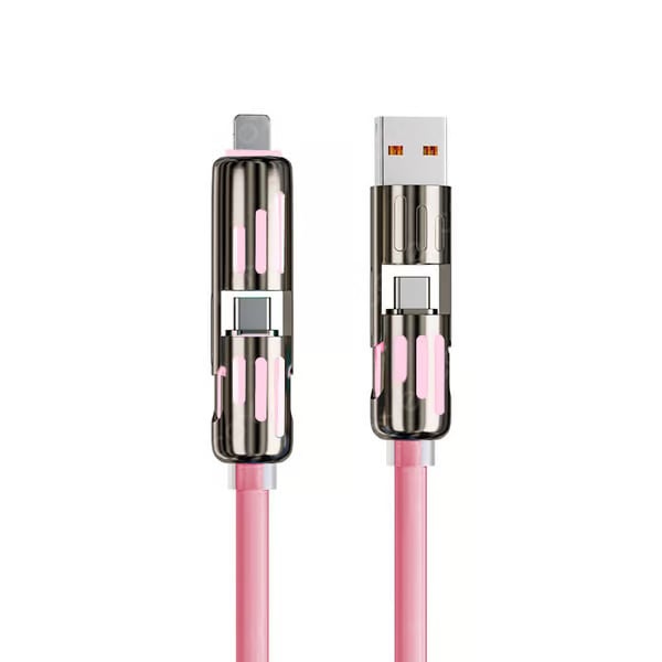 🔥4-in-1 USB Charging Cable fast charging MAX 60W