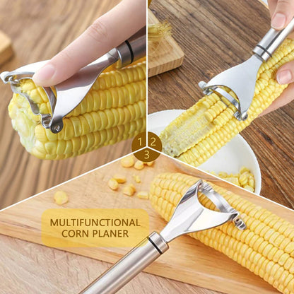 Stainless Steel Corn Peeler Tool