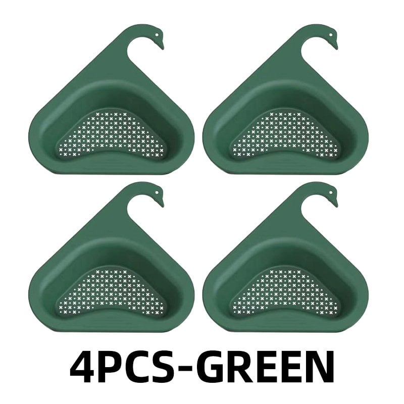 🎁2025 Hot Sale🎁  Kitchen Sink Drain Basket Swan Drain Rack