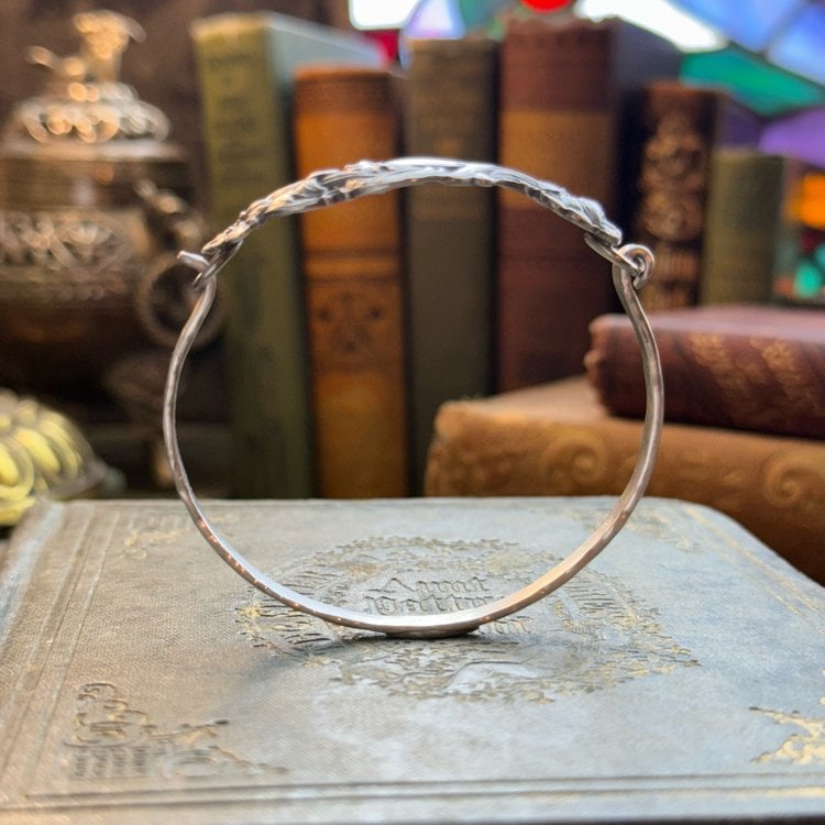 🔥LAST DAY 60% OFF✨Handmade Sterling Spoon Bangle - Crafted from Authentic Vintage Silverware