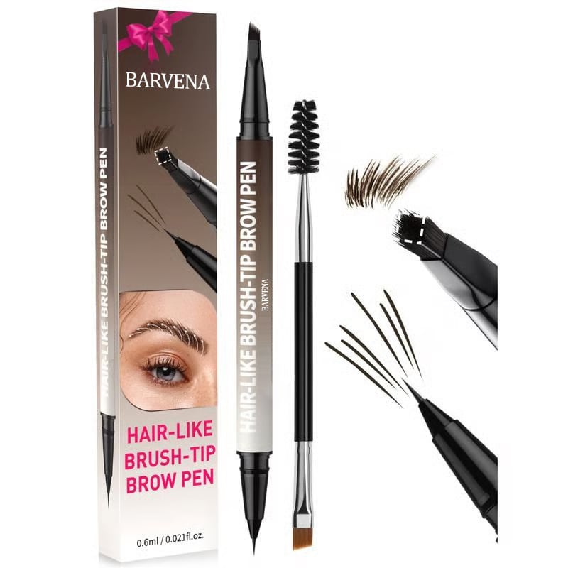 🌟 Achieve Perfect Brows –✨ 4D Brow Pen – For Natural, All-Day Eyebrow & Eyeliner Perfection! 💁‍♀