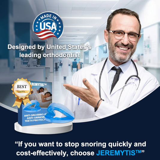 ✨[Official Brand Store] JEREMYTIS™ Adjustable Anti-Snoring Mouthpiece Universal Size