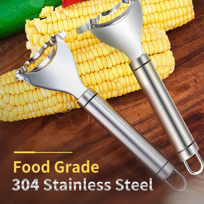 Stainless Steel Corn Peeler Tool