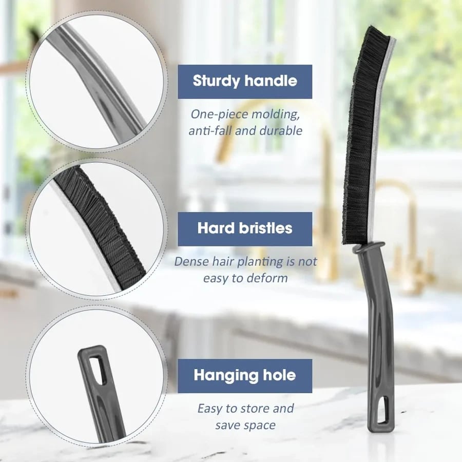 Hard-Bristled Crevice Cleaning Brush - BUY 1 GET 1 FREE NOW