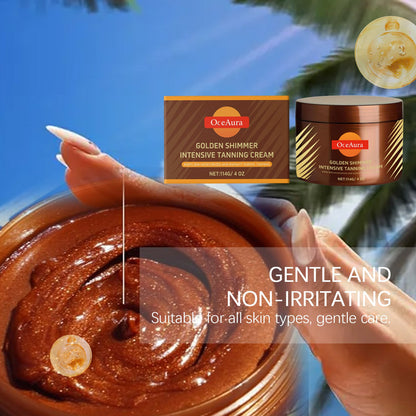 🔥2025 Summer Hot Sale- Gold Shimmer Intensive Tanning Gel