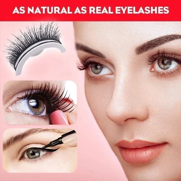 🔥Last Day 70% OFF🔥Reusable Self Adhesive Eyelashes