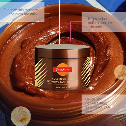 🔥2025 Summer Hot Sale- Gold Shimmer Intensive Tanning Gel