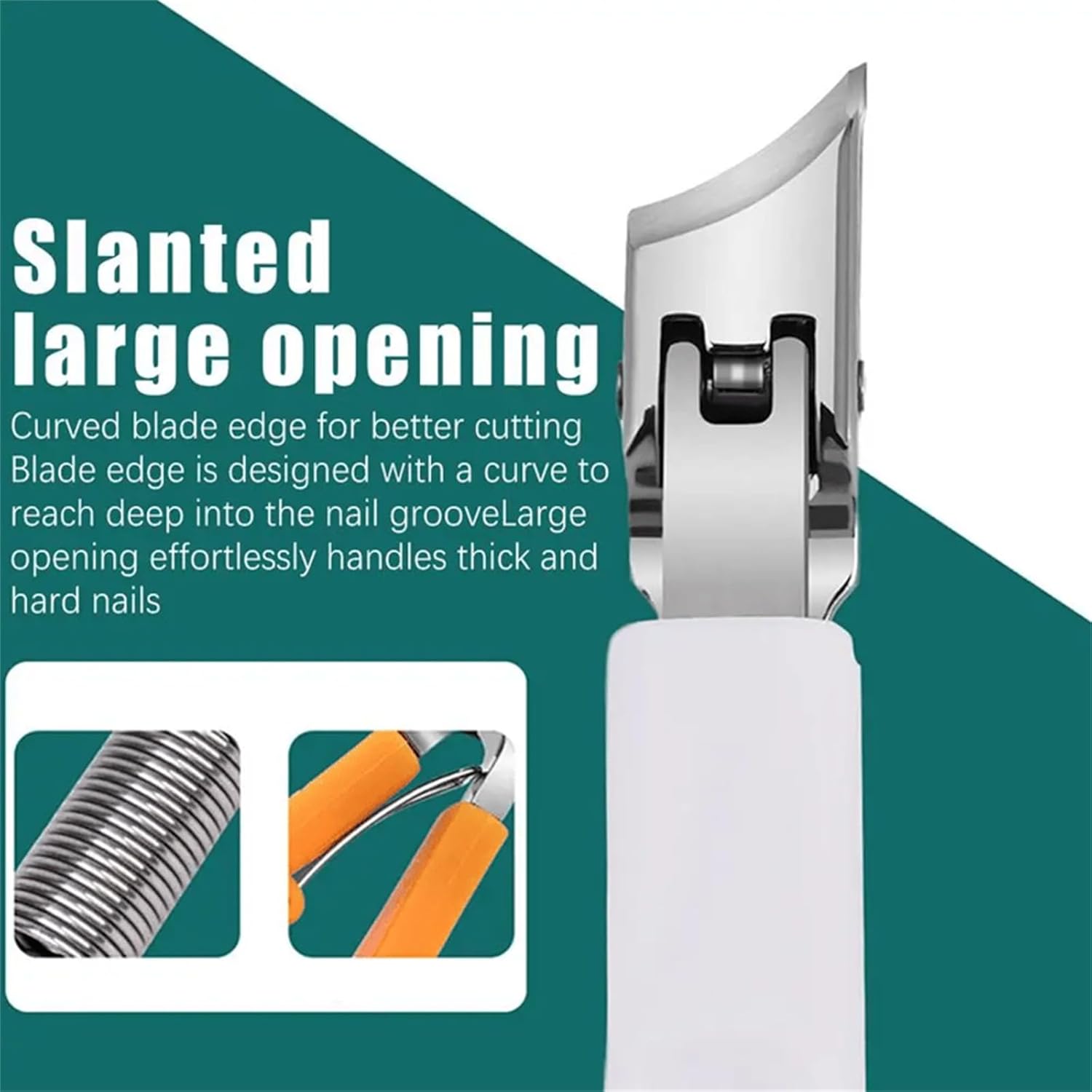 🔥Last Day Sale 49% OFF - Eagle Beak Angled Nail Clippers 3-Piece Set