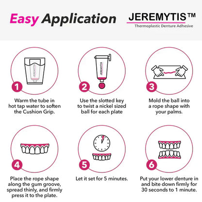 ⏰[Official Brand Store  ] JEREMYTIS™ Thermoplastic Denture Adhesive(✨BUY 2 GET 1 FREE🎁)