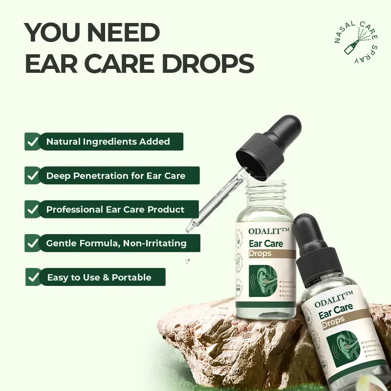 ODALIT™ Ear Care Drops – Plant-Based Formula | FDA-Registered