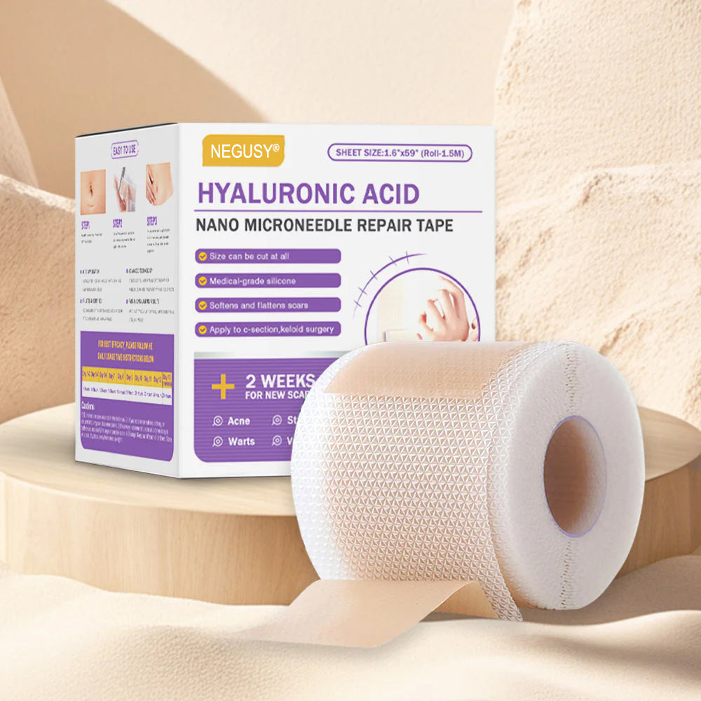 ✅Official Store |NEGUSY® Hyaluronic Acid Nano Microneedle Repair Tape🏉❤️