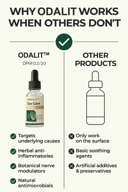 ODALIT™ Ear Care Drops – Plant-Based Formula | FDA-Registered