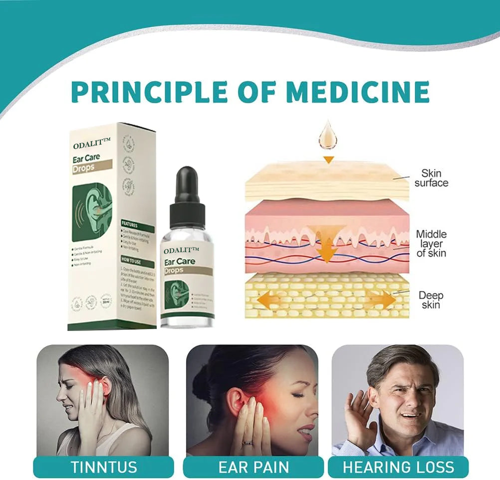 ODALIT™ Ear Care Drops – Plant-Based Formula | FDA-Registered