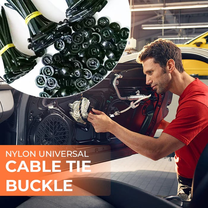 🔥LAST DAY 50% OFF - Nylon Universal Cable Tie Buckle