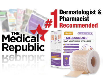 ✅Official Store |NEGUSY® Hyaluronic Acid Nano Microneedle Repair Tape🏉❤️