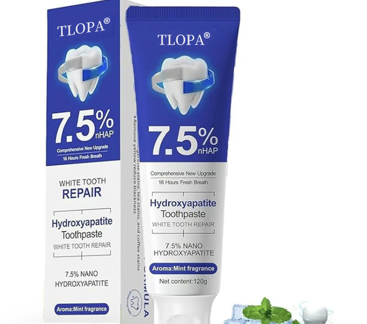 TLOPA®  (BDA recommended)Hydroxyapatite Toothpaste(🦷𝐋𝐢𝐦𝐢𝐭𝐞𝐝 𝐭𝐢𝐦𝐞 𝐝𝐢𝐬𝐜𝐨𝐮𝐧𝐭 𝐋𝐚𝐬𝐭 𝟑𝟎 𝐦𝐢𝐧𝐮𝐭𝐞𝐬🦷)💧