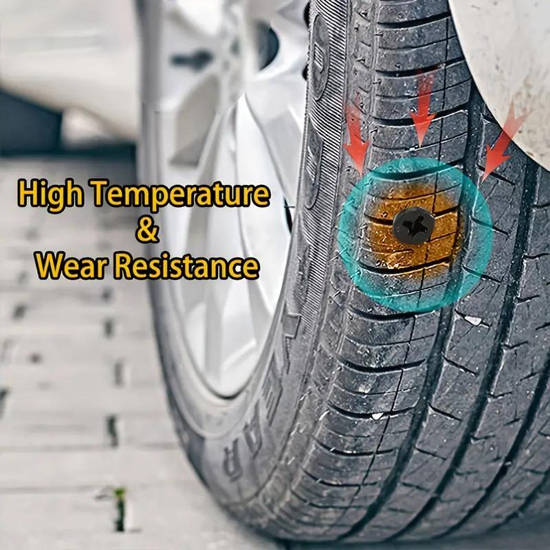 🔥Tire Repair Rubber Nail🚚Free Screwdriver Included