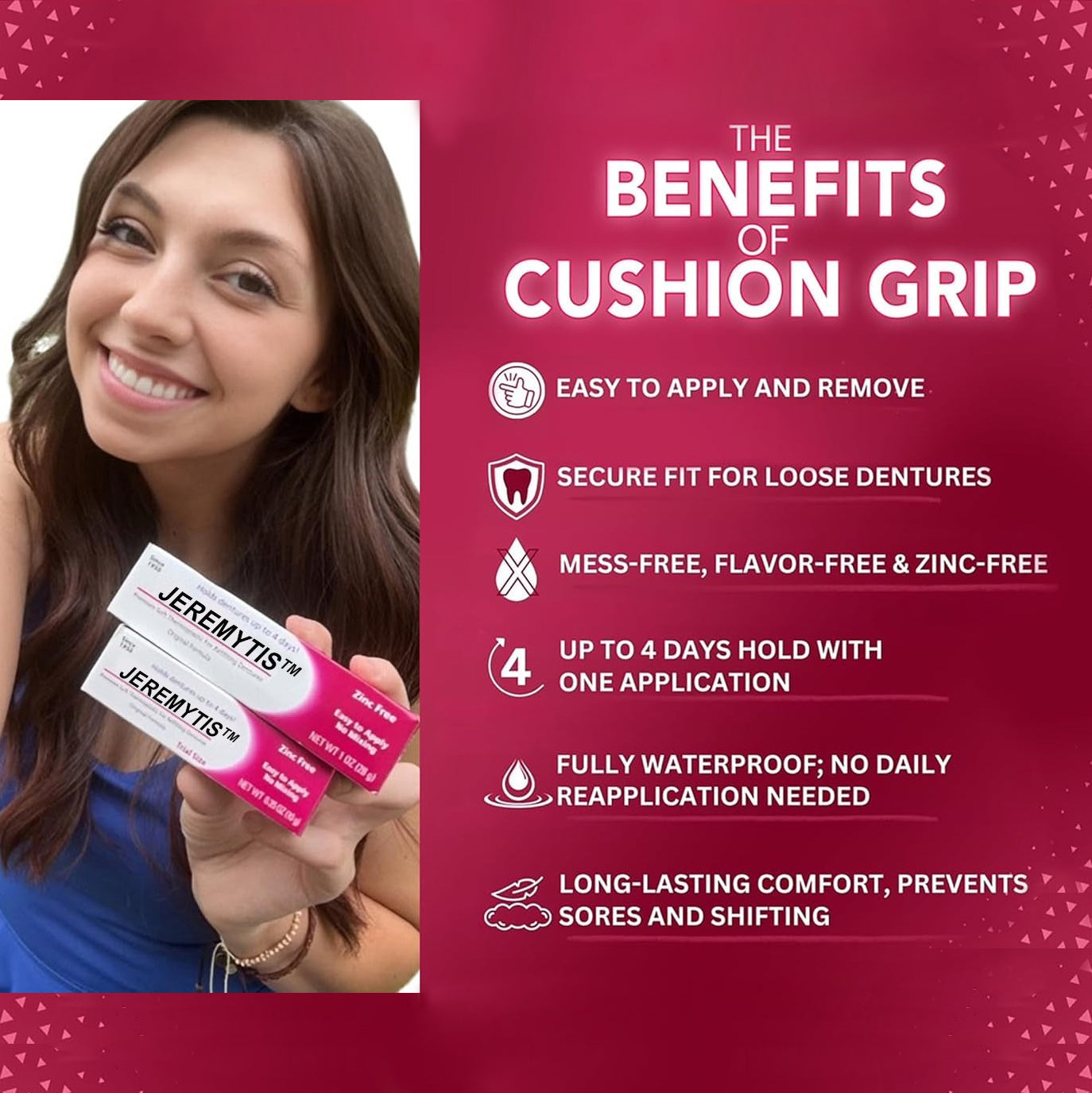 ⏰[Official Brand Store  ] JEREMYTIS™ Thermoplastic Denture Adhesive(✨BUY 2 GET 1 FREE🎁)